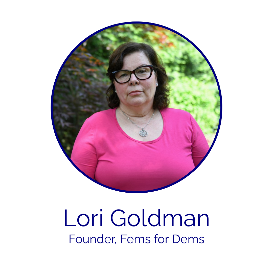 Image of Lori Goldman, Fems for Dems Founder.